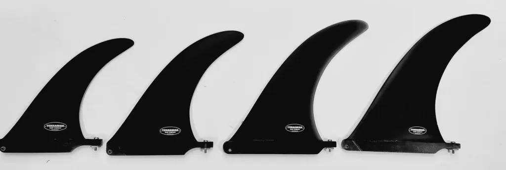 TERRAMAR SURFCO GREENOUGH 4A 9" ALL GLASS SURFBOARD FIN - Image 3