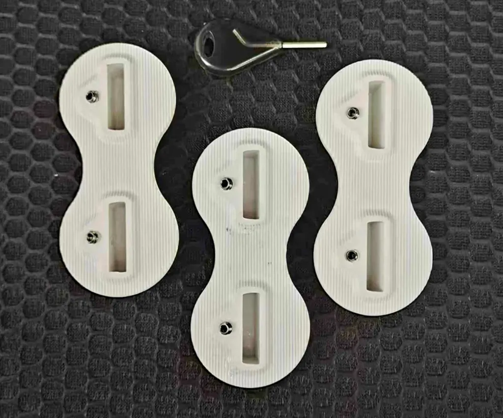 TERRAMAR SURFCO FUSION TWIN TAB SURFBOARD FIN BOXES - Image 1