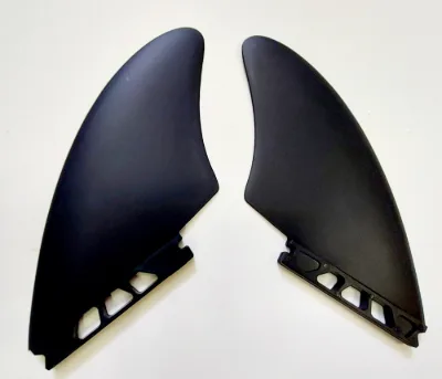 TERRAMAR SURFCO K2 GLASS FLEX TWIN SURFBOARD FINS - Thumbnail 3