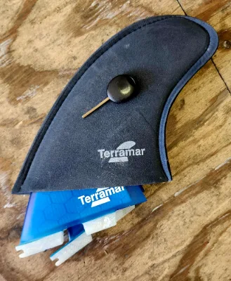 TERRAMAR SURFCO MR "BELLS BEACH" TWIN SURFBOARD FINS W/3.75 - Thumbnail 3