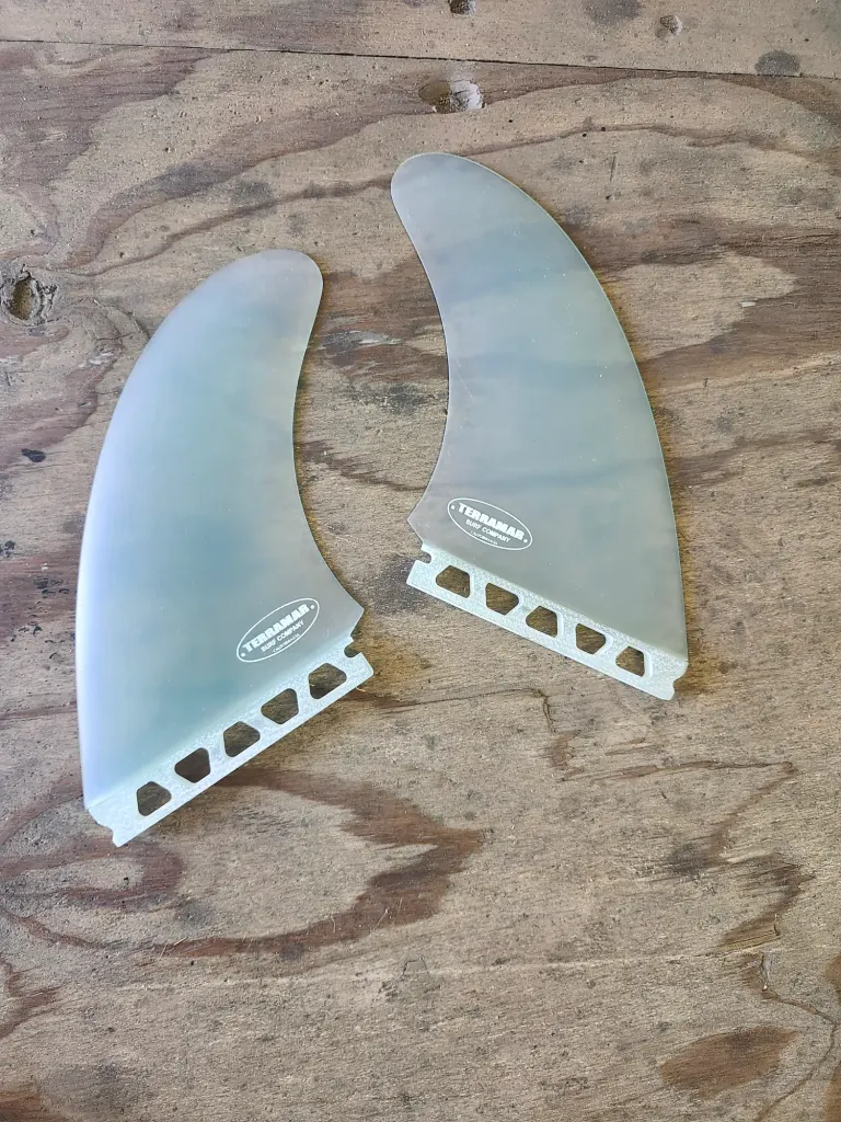 TERRAMAR SURFCO CC ALL GLASS SURFBOARD FINS..SINGLE TAB - Image 5