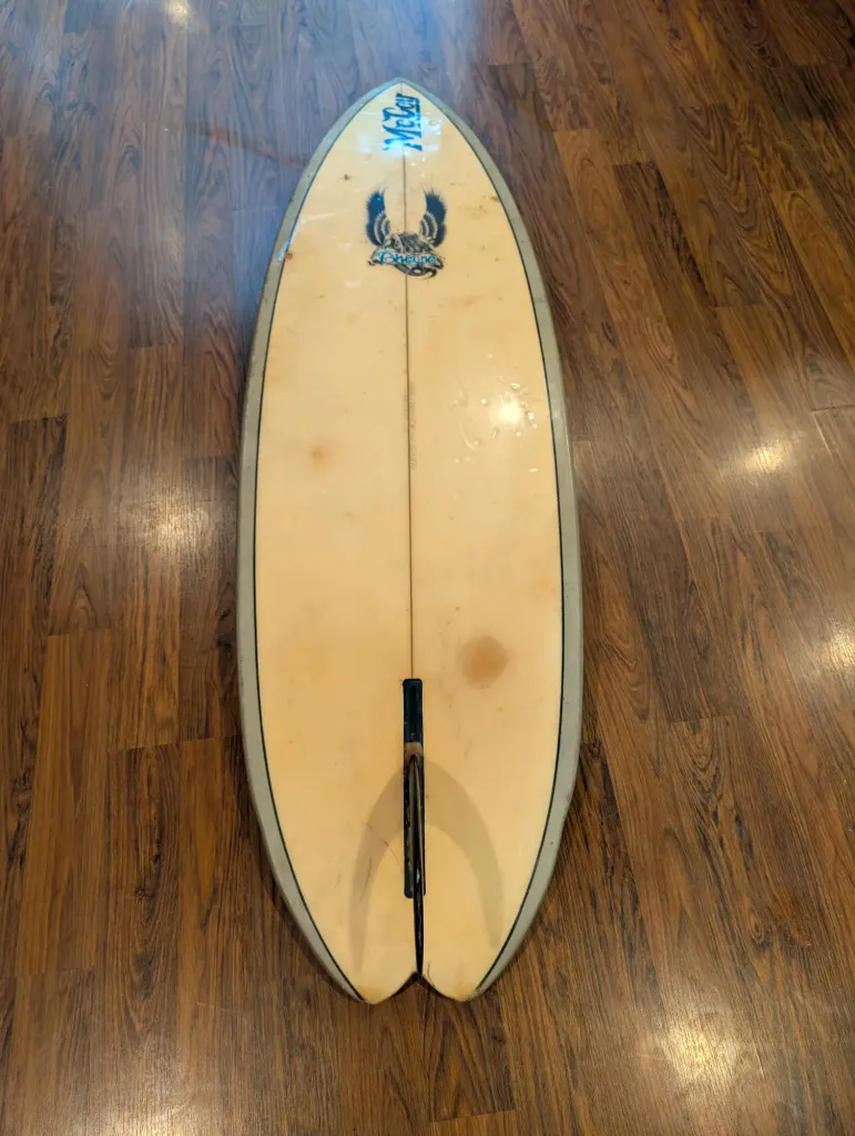 1983 McCoy / G&S Pacific Single Fin Surfboard - Image 2