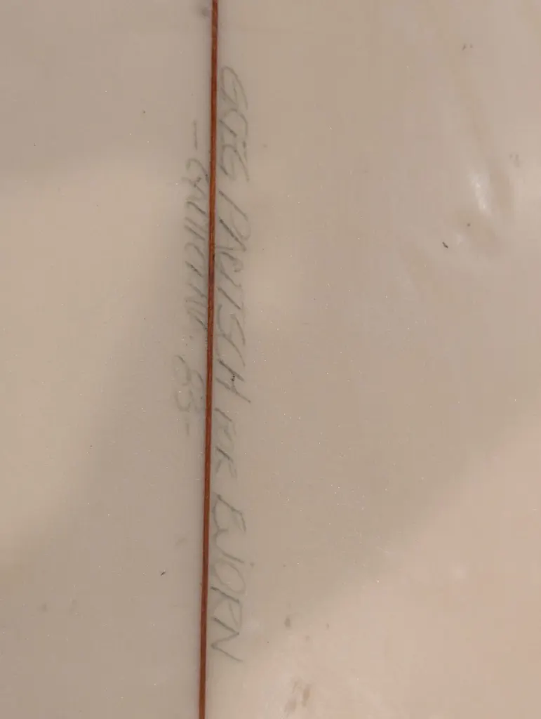 1983 McCoy / G&S Pacific Single Fin Surfboard - Image 5