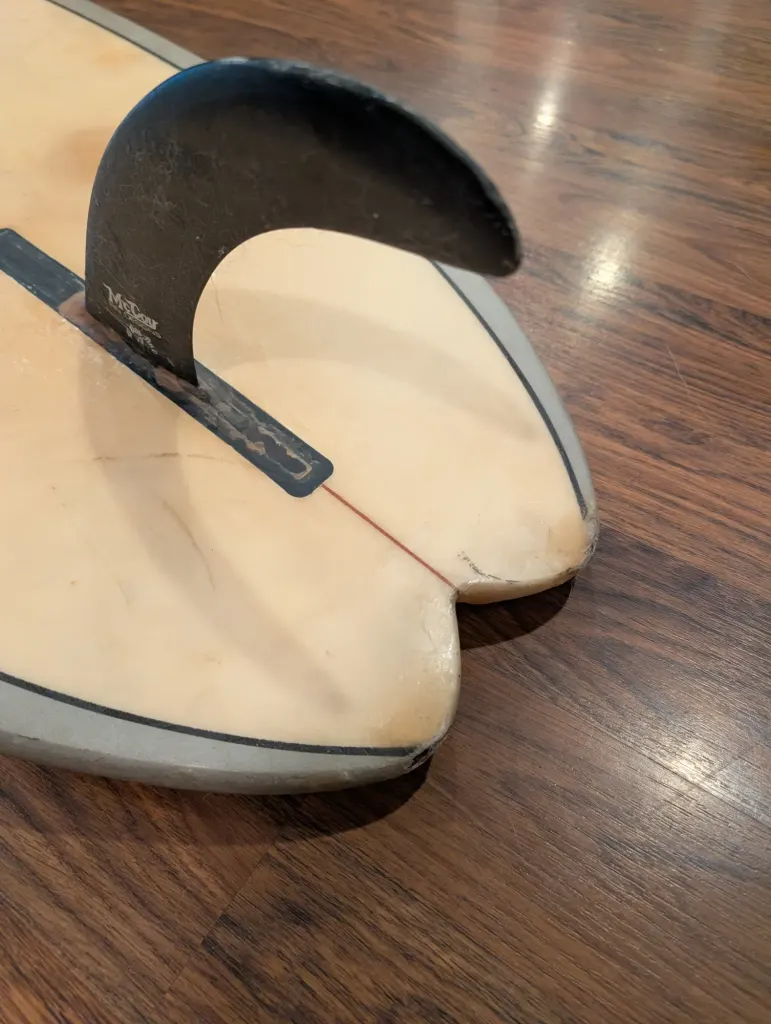 1983 McCoy / G&S Pacific Single Fin Surfboard - Image 7