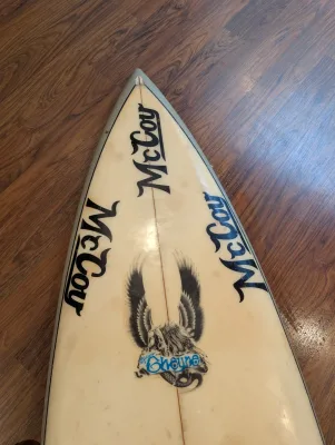 1983 McCoy / G&S Pacific Single Fin Surfboard - Thumbnail 9