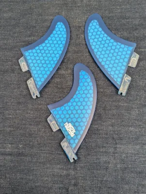 Kelly Slater Template Medium Tri Fin Fits FCS2 - Thumbnail 4
