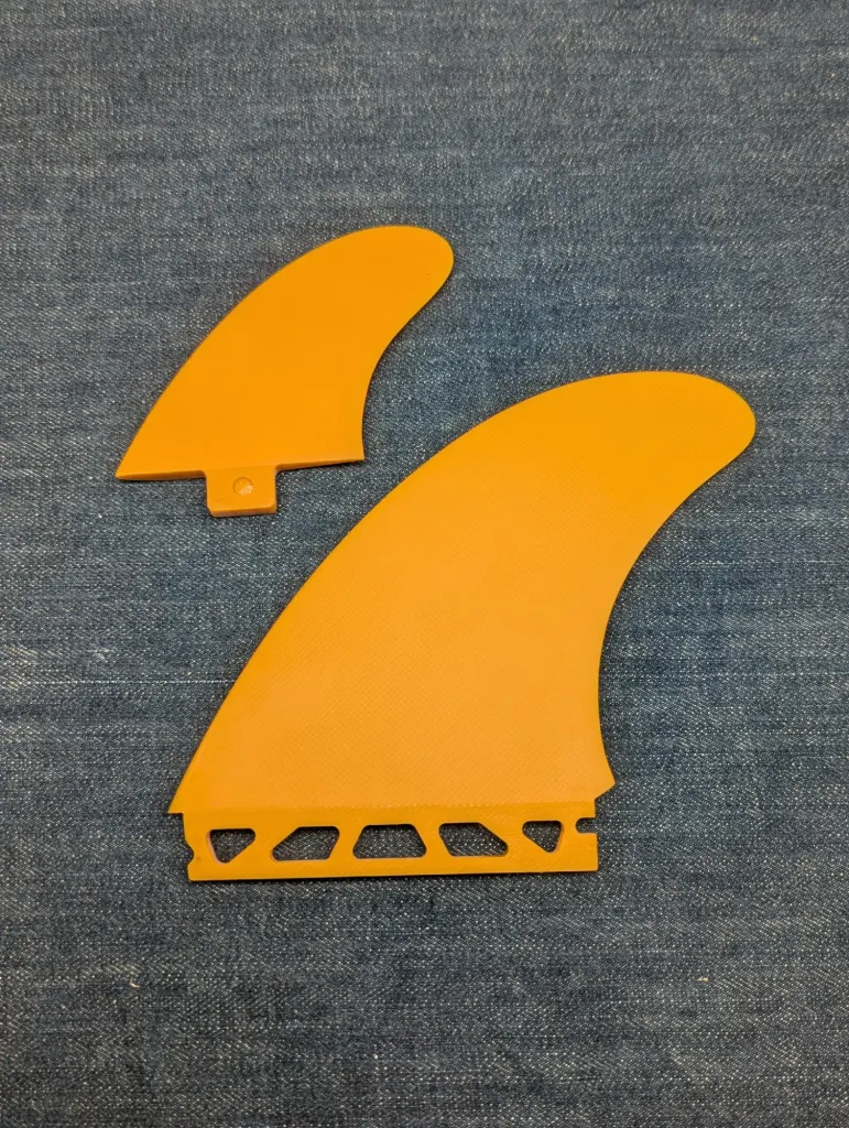PACIFIC VIBRATIONS Twinzer Surfboard Fins FCS / Futures - Image 3