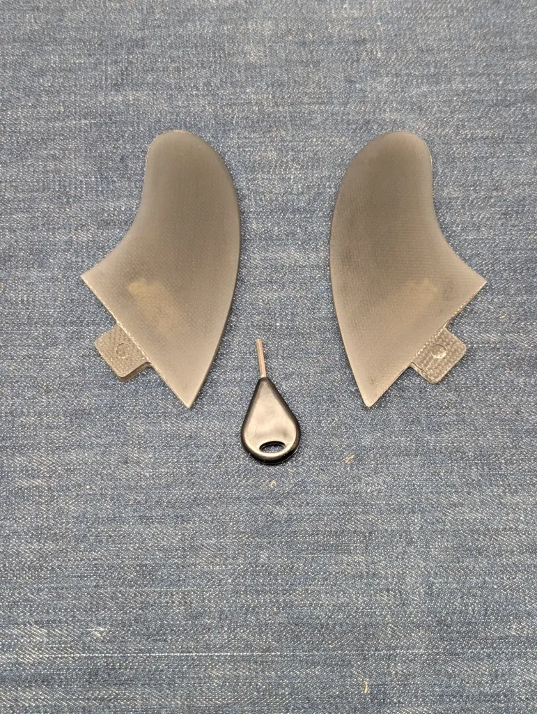 PACIFIC VIBRATIONS Twinzer Front Fits FCS Canards 0 Degree - Image 2