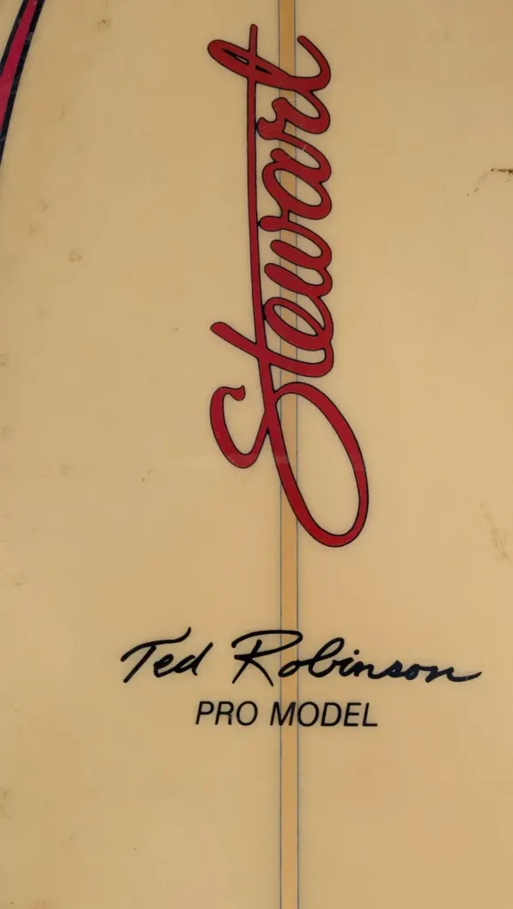 Stewart Surfboard Ted Robinson Pro Model Longboard - Image 3