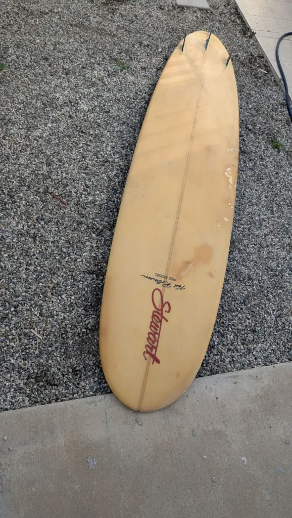 Stewart Surfboard Ted Robinson Pro Model Longboard - Image 5