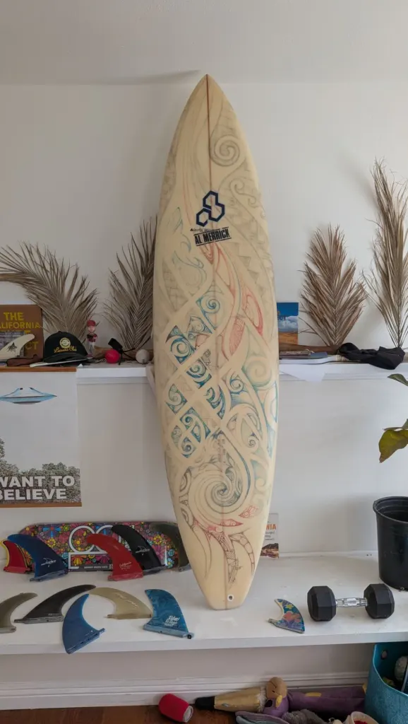 7'2 Al Merrick Channel Islands Surfboard M13 - Image 3