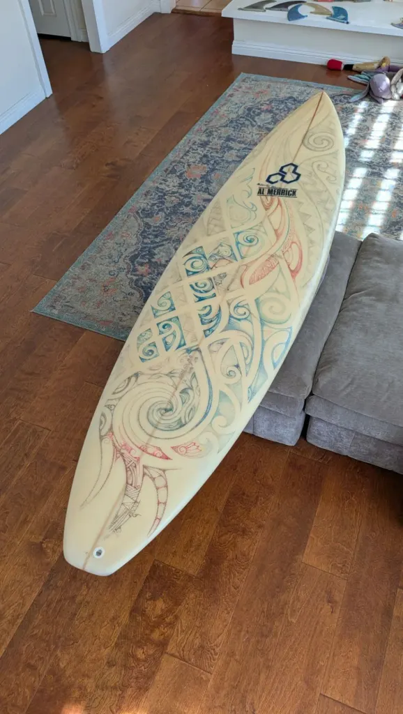7'2 Al Merrick Channel Islands Surfboard M13 - Image 4
