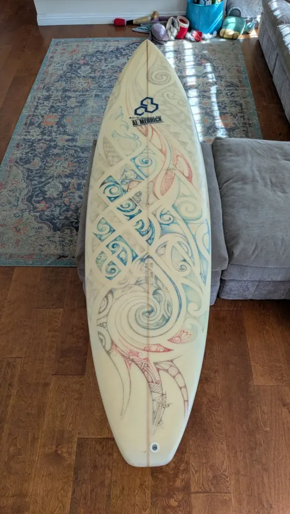 7'2 Al Merrick Channel Islands Surfboard M13 - Image 7