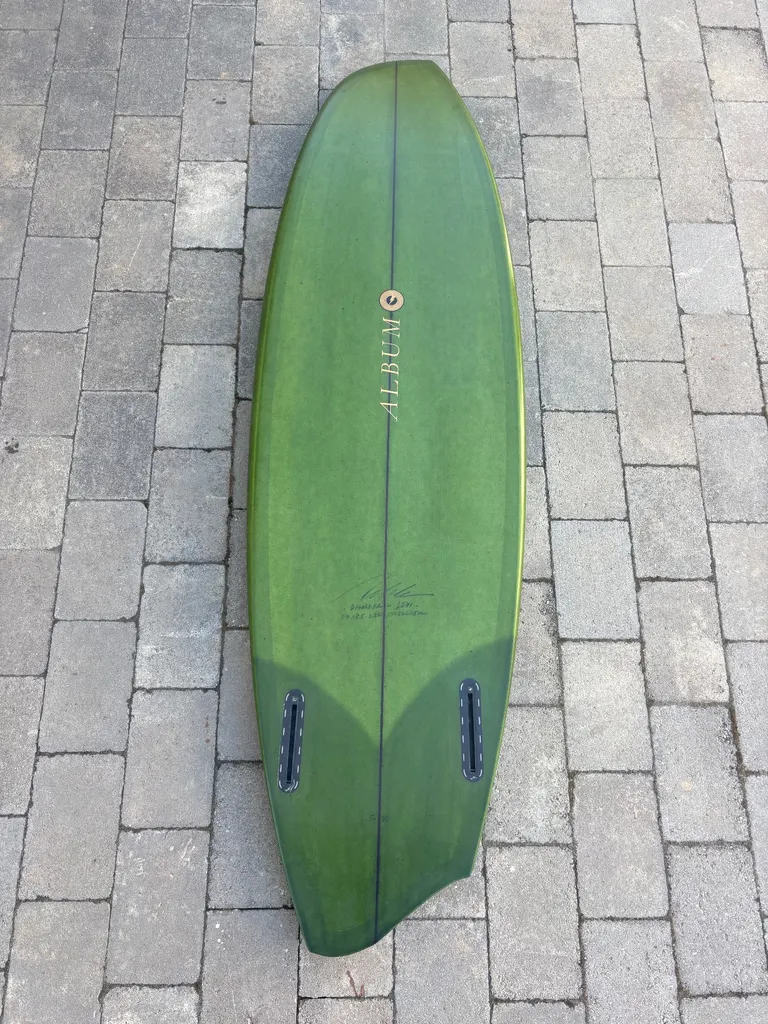 5’7 Album Disorder Asym (Regular Footers) Great Condition - Image 2