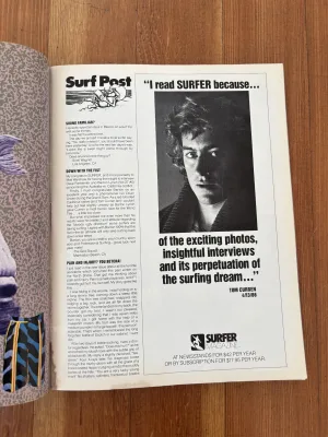 Surfer Magazine Vol. 27, No. 8 August 1986 - Thumbnail 4