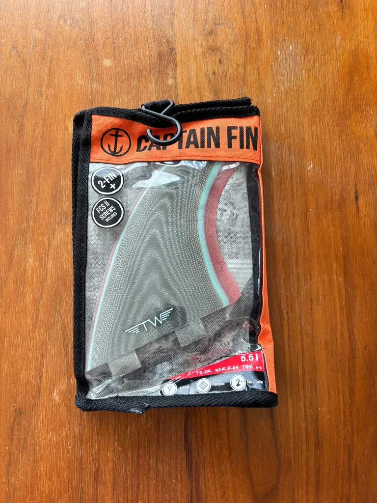Captain Fin Tyler Warren Twin 2+1 FCS Fins - Image 4
