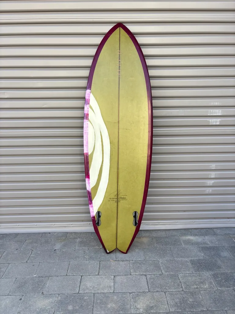 5‘5 Album Surf Twinsman + Fins And Free Shipping - Image 5