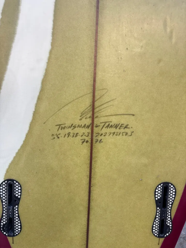 5‘5 Album Surf Twinsman + Fins And Free Shipping - Image 7