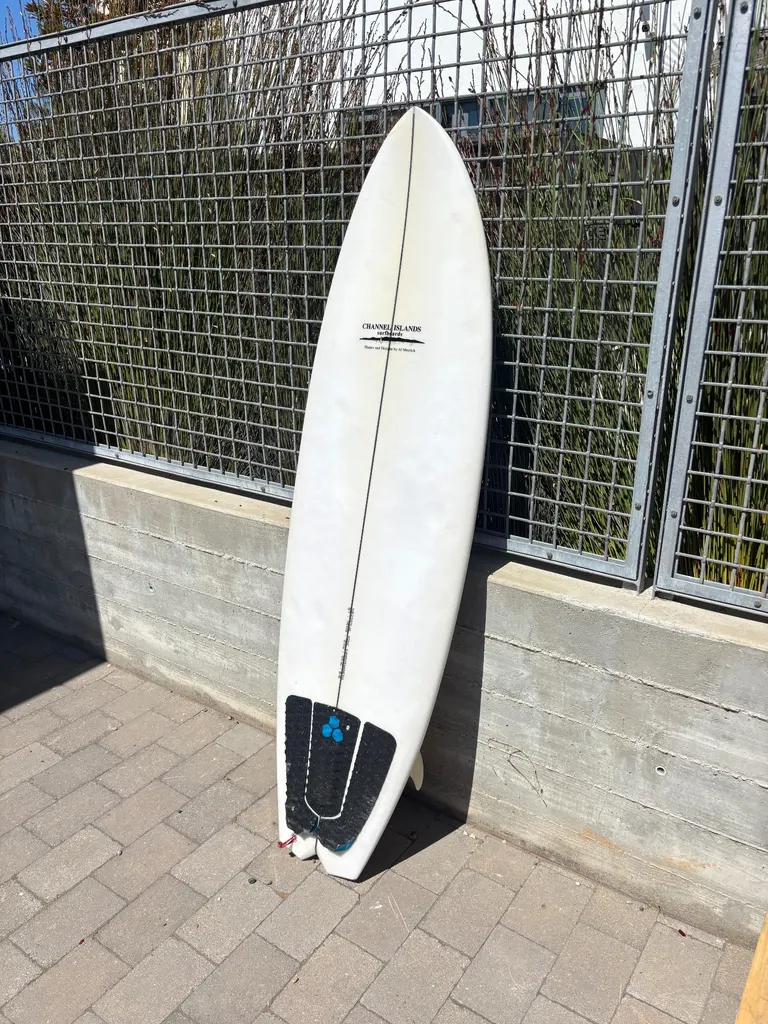 5’7 Channel Islands Surfboards Bobby Quad + Glass On Quad - Image 2