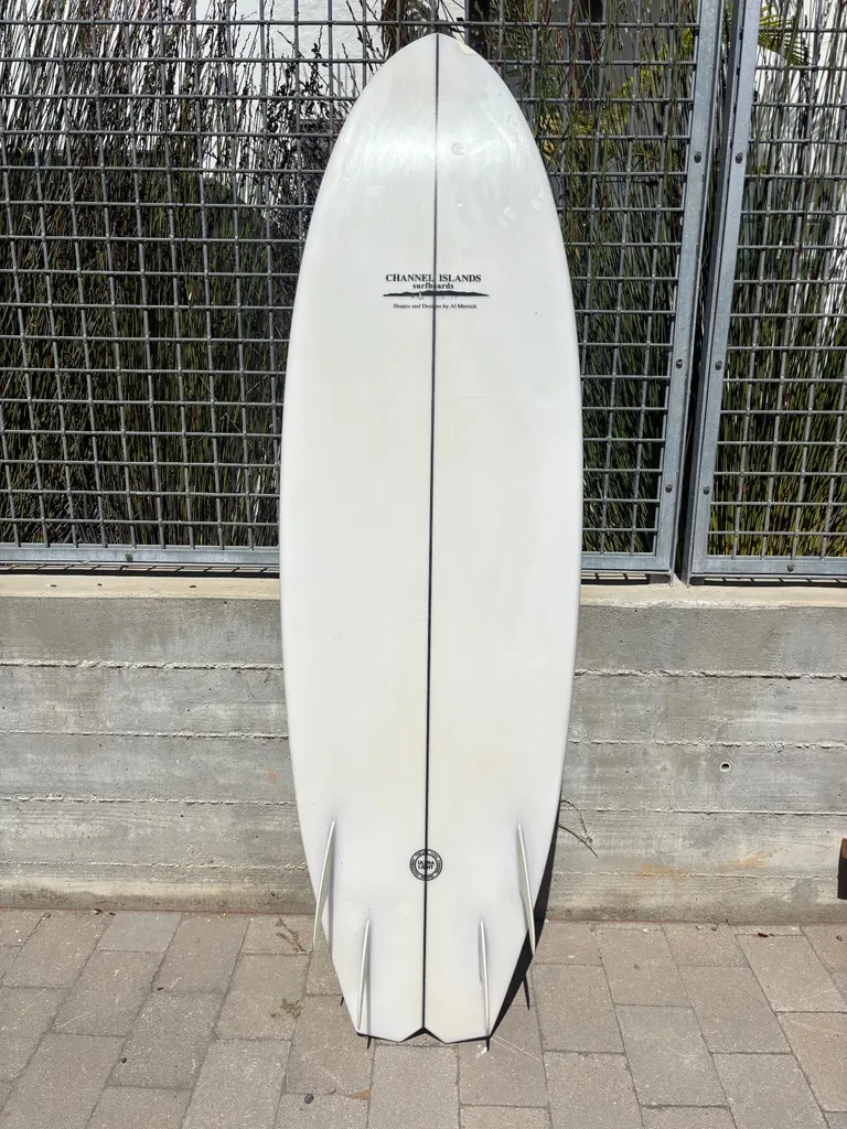 5’7 Channel Islands Surfboards Bobby Quad + Glass On Quad - Image 8
