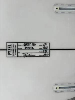 6’2 Pyzel Surfboards Ghost Pro - Thumbnail 7