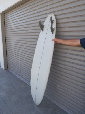 6'4 Tyler Warren Surfboards Custom ASYM Goofy - Thumbnail 7