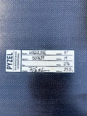 Pyzel Surfboards Highline 5'7" - Thumbnail 8