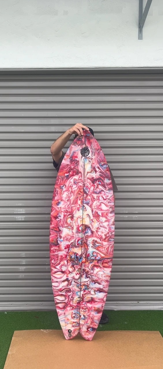 5'8" Simon Shapes Hand Shape Custom - Video thumbnail