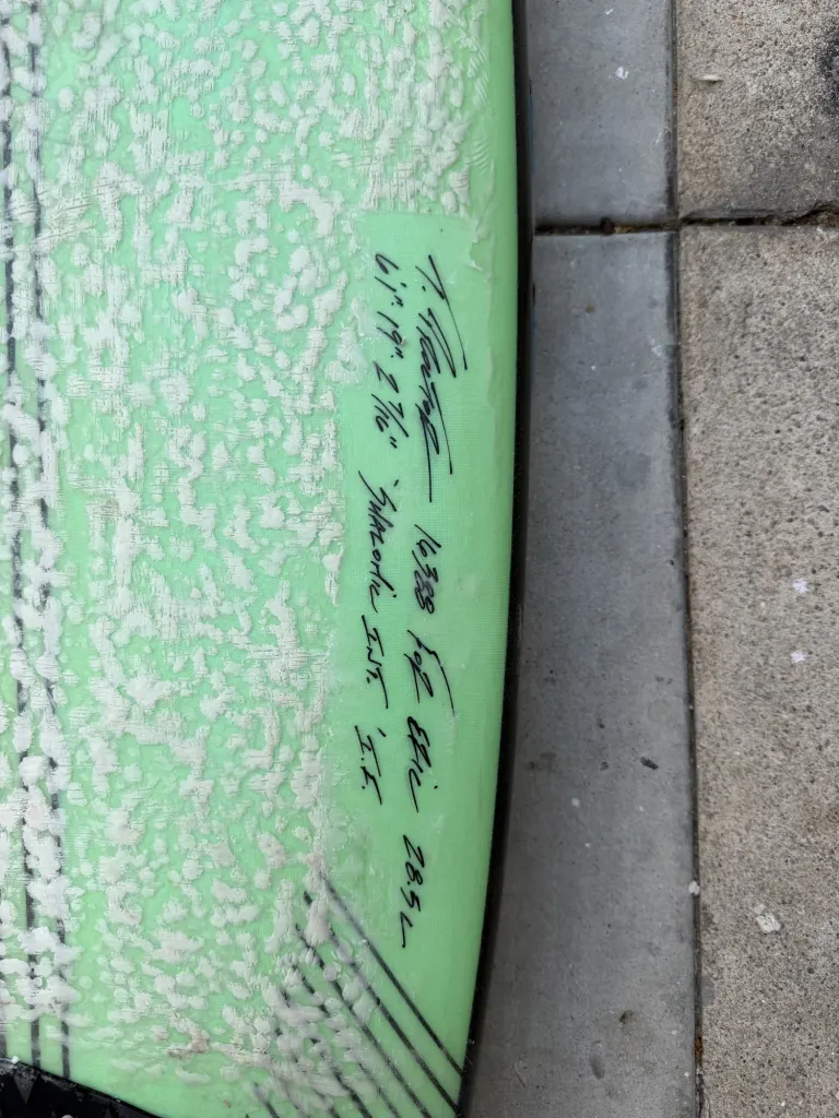 6'1" Shalomic Intervention Proctor Surfboard GREAT Condition - Image 3