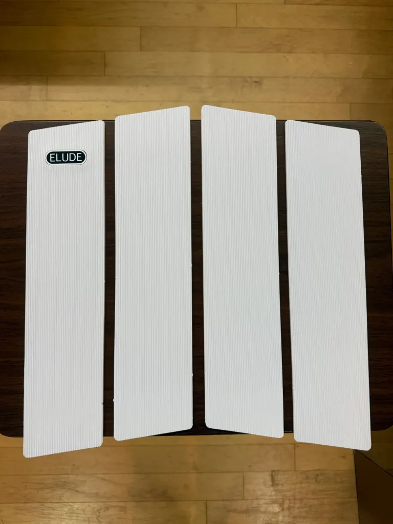 ELUDE Front Traction Pad Micro Grooves 3M Adhesive - White - Image 1