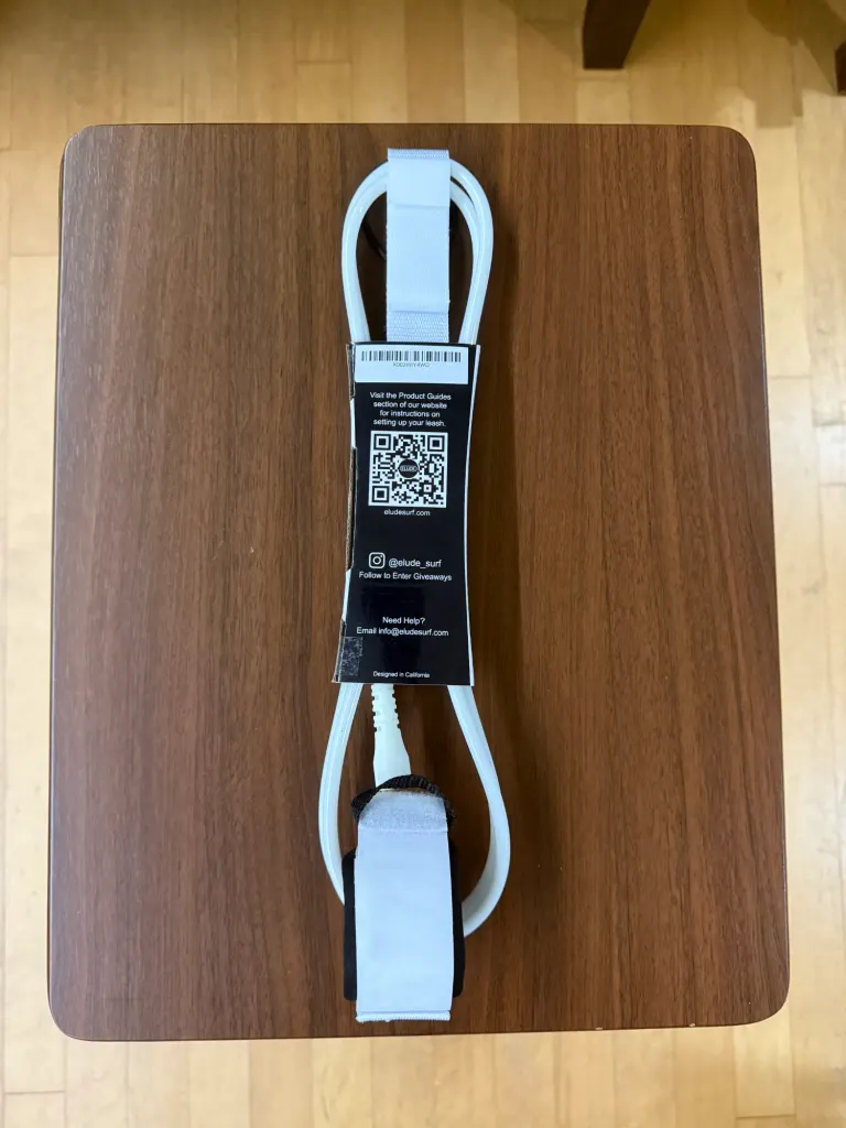 ELUDE 6ft Leash 7mm - White - Image 2