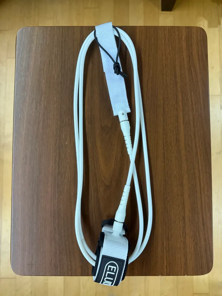 ELUDE 7ft Leash 7mm - White - Image 3