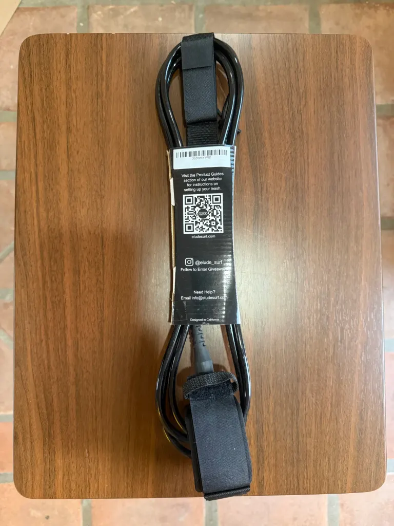 ELUDE 9ft Ankle Leash 7mm - Black - Image 2