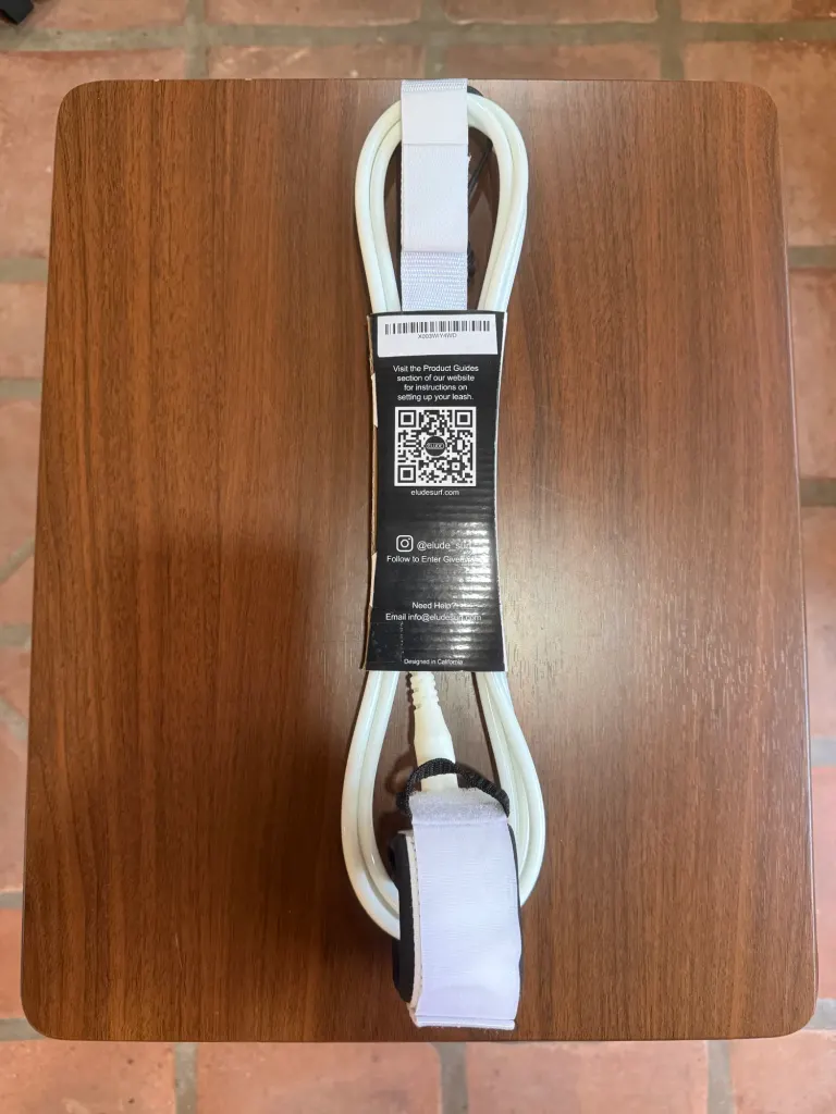 ELUDE 9ft Ankle Leash 7mm - White - Image 2