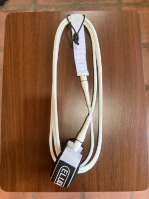 ELUDE 9ft Ankle Leash 7mm - White - Thumbnail 3