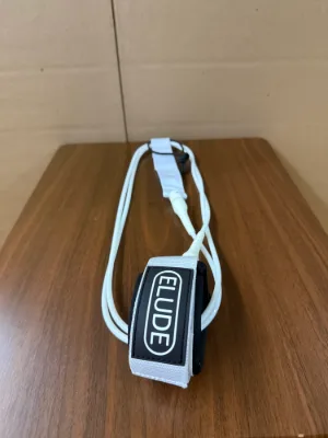 ELUDE 6ft Comp Leash 5mm - White - Thumbnail 4