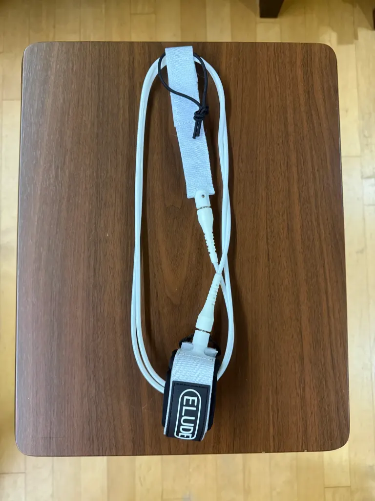ELUDE 6ft Comp Leash 5mm - White - Image 3