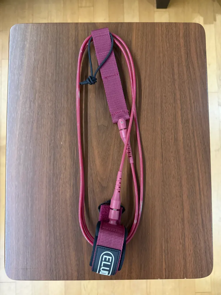 ELUDE 6ft Comp Leash 5mm - Red - Image 3
