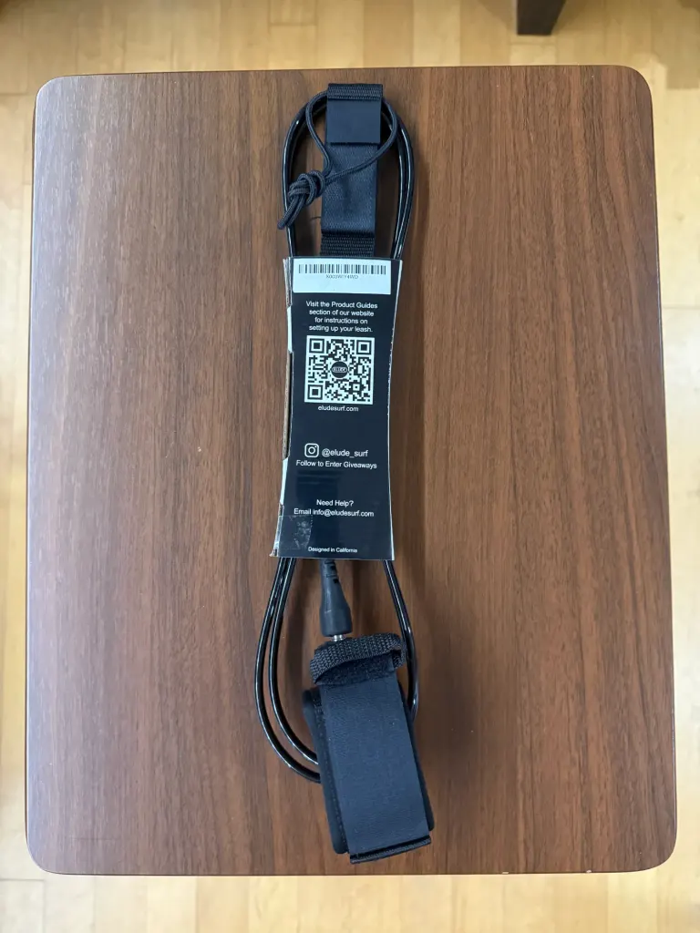 ELUDE 6ft Comp Leash 5mm - Black - Image 2