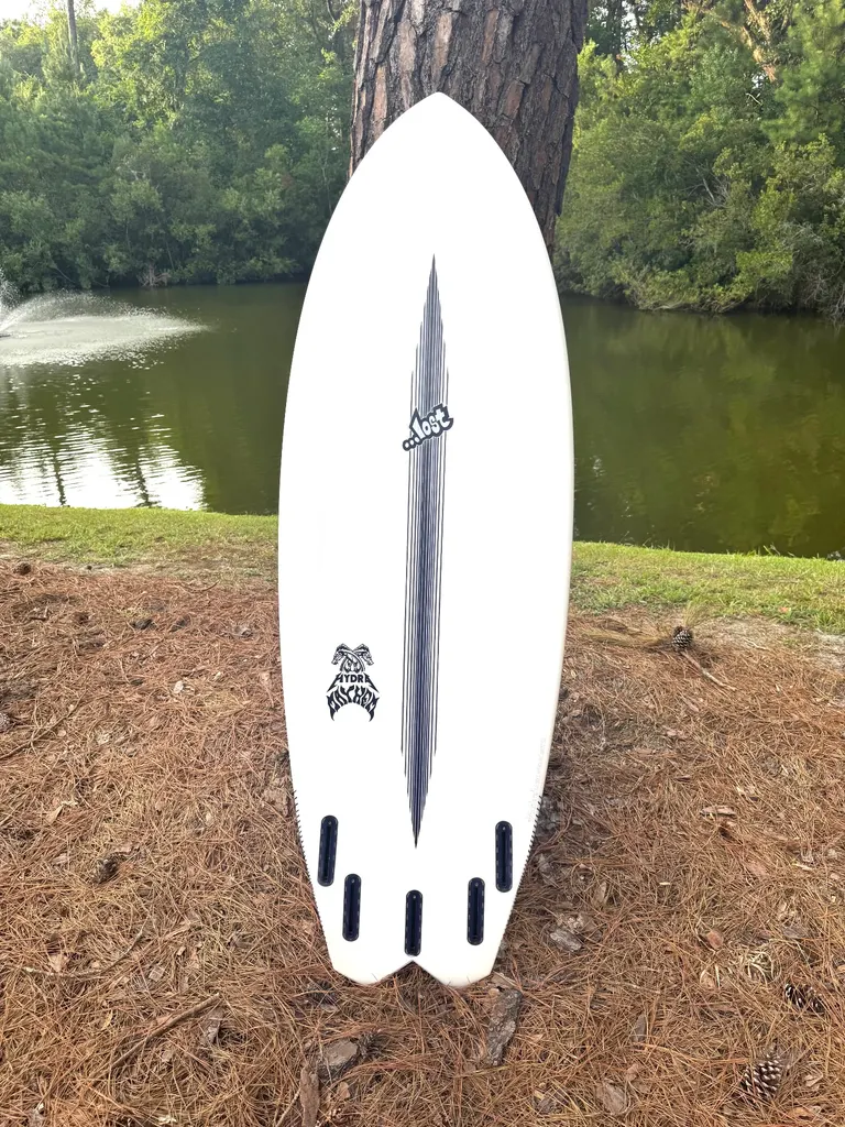 5'7 Lost Hydra Super Groveler Fish Hybrid Surfboard - Image 2