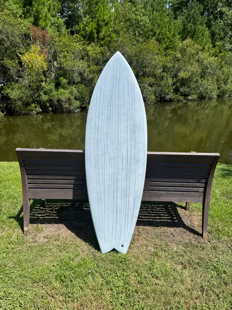 New 5'8 Demo Seaside Hybrid Fish/Groveler Surfboard - Image 1
