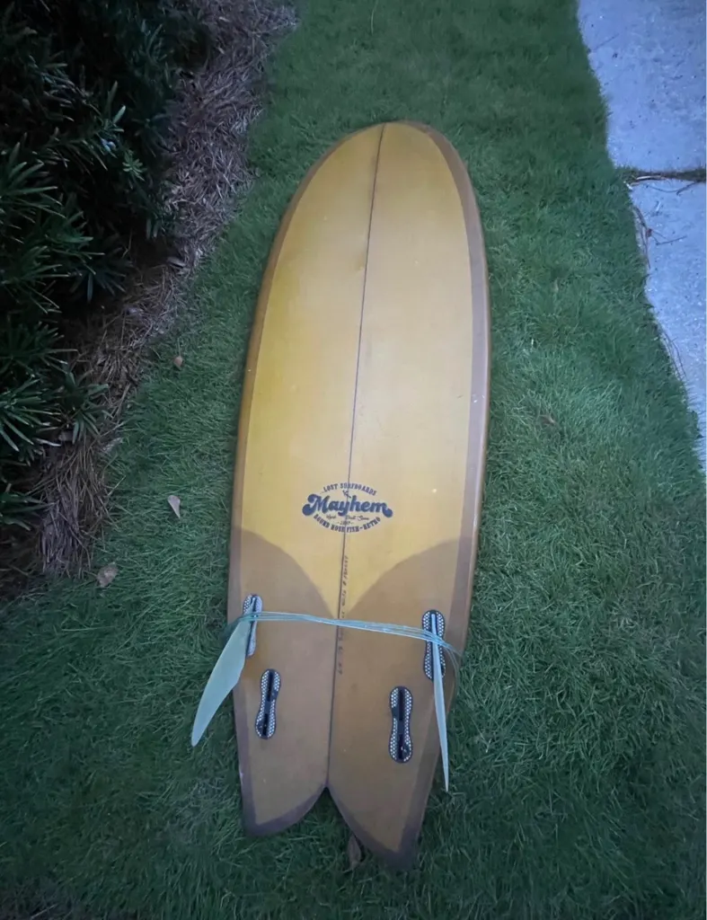 6' Lost Surfboards RNF Retro Fish PU Surfboard - Image 2